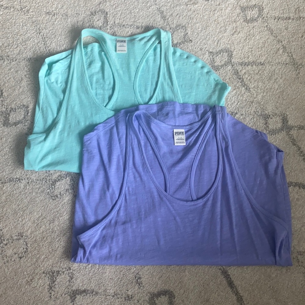 Victoria Secret _ PINK Razorback tank top